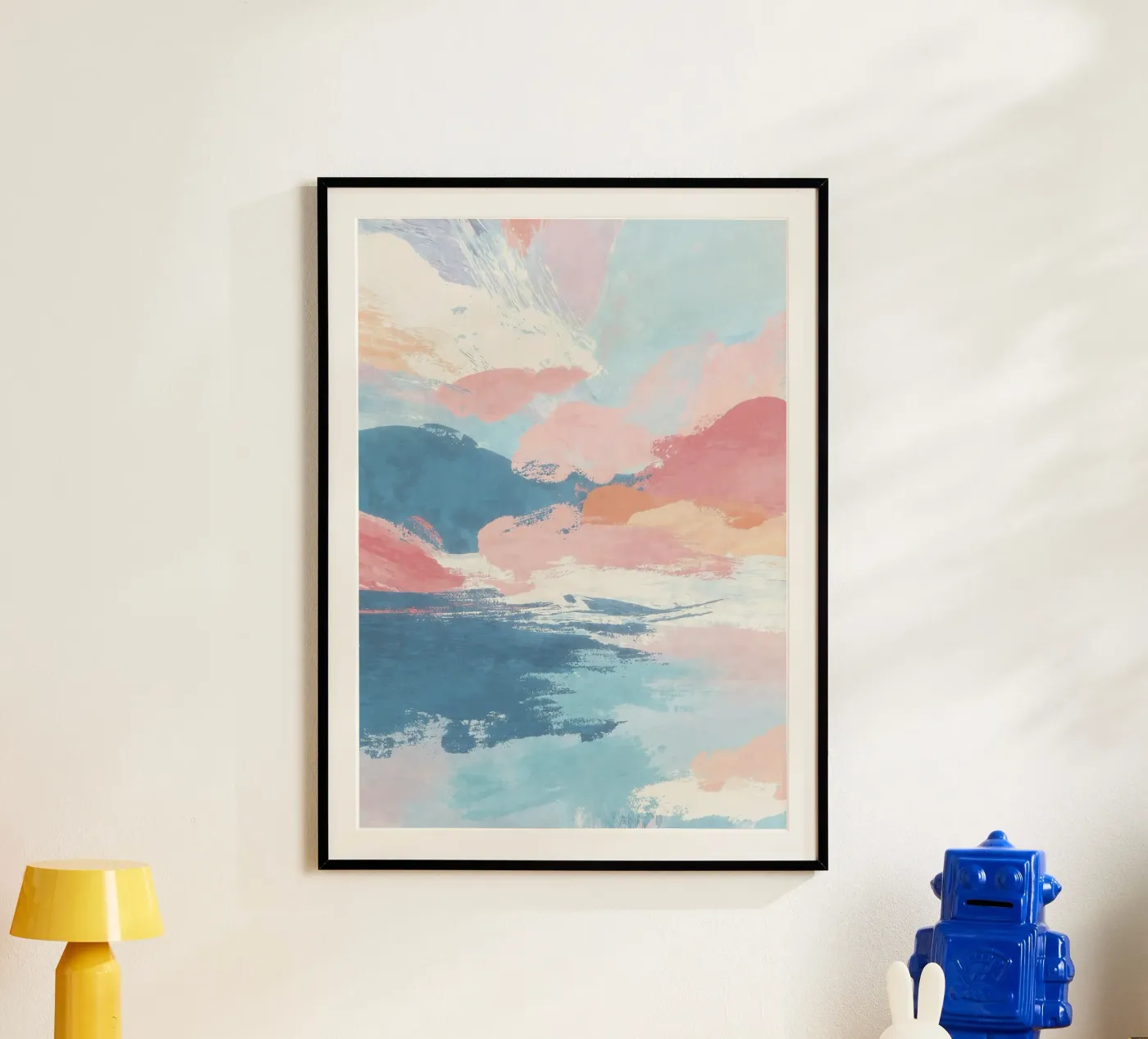 Azure Sunset poster van Bold Type Co.