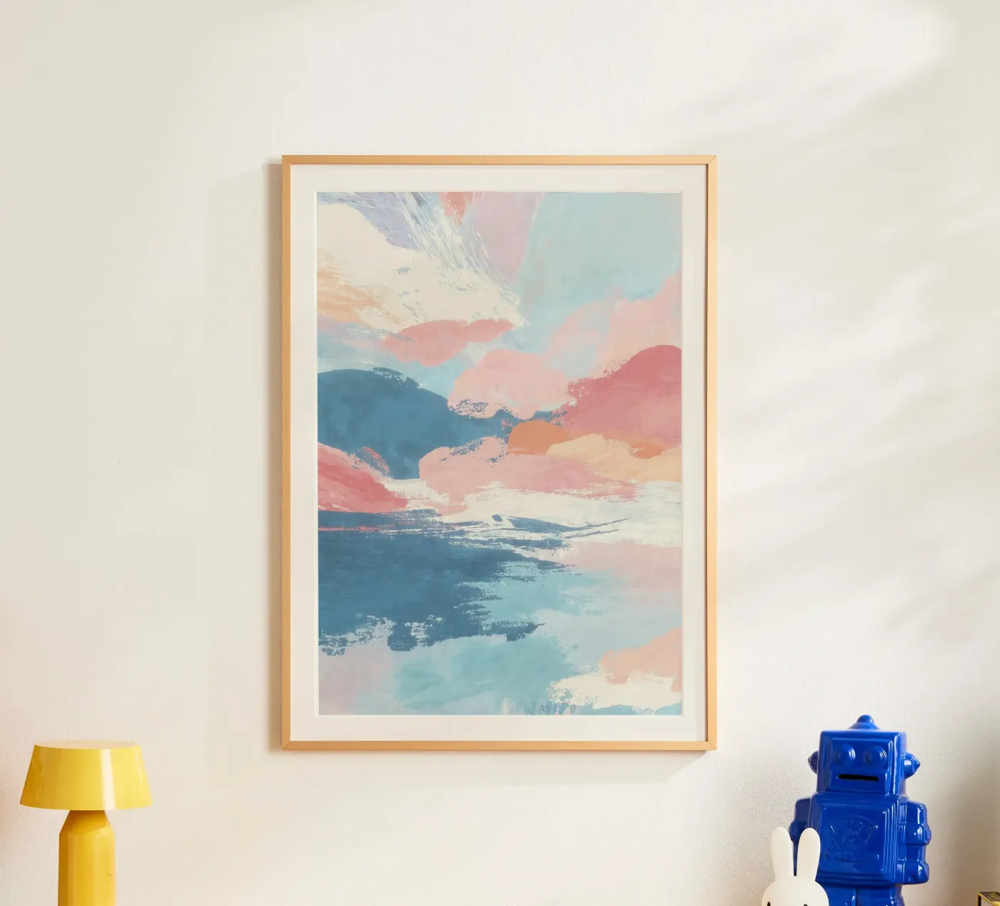 Azure Sunset poster van Bold Type Co.