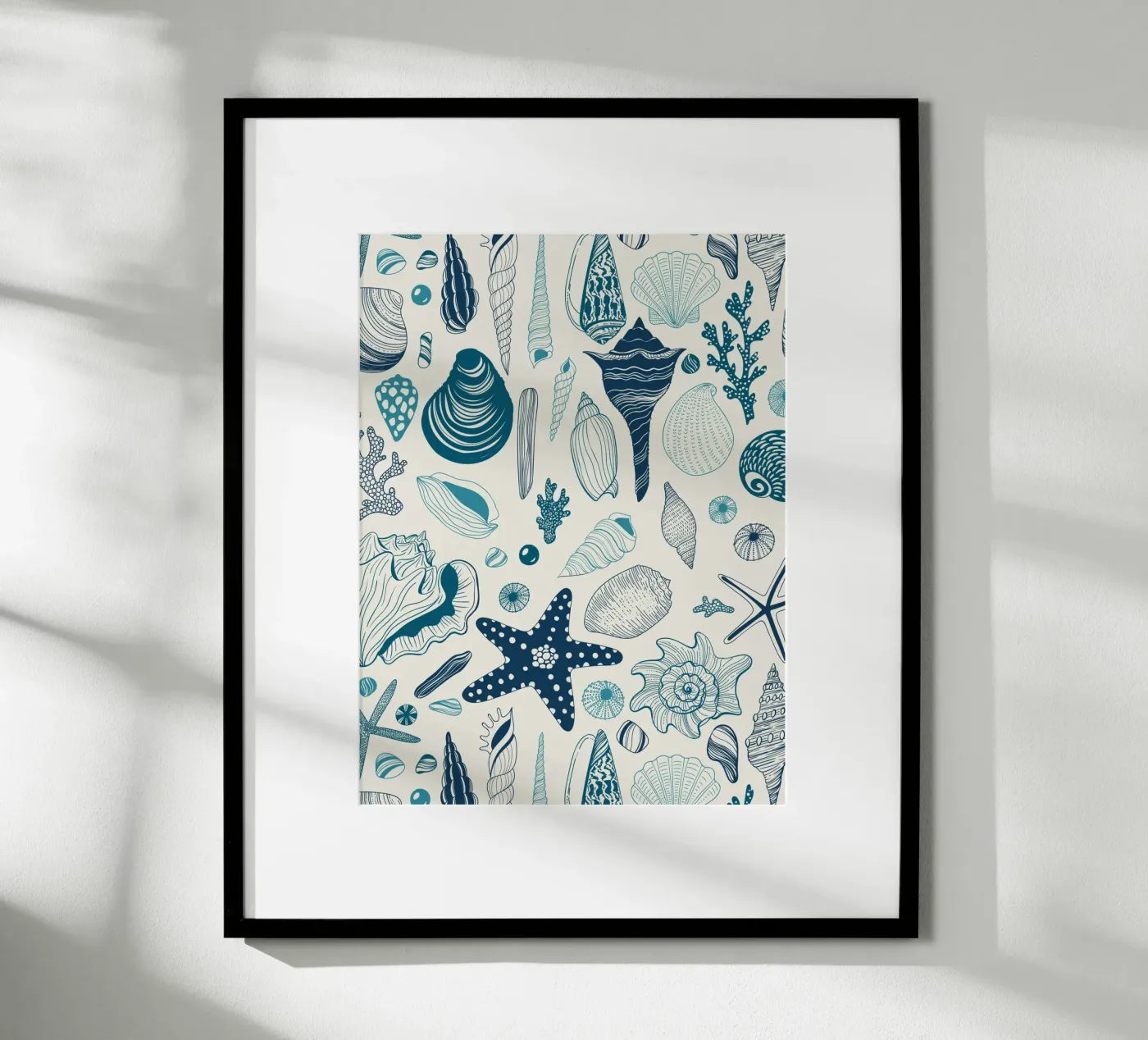 Sea shells poster by Painted Nature