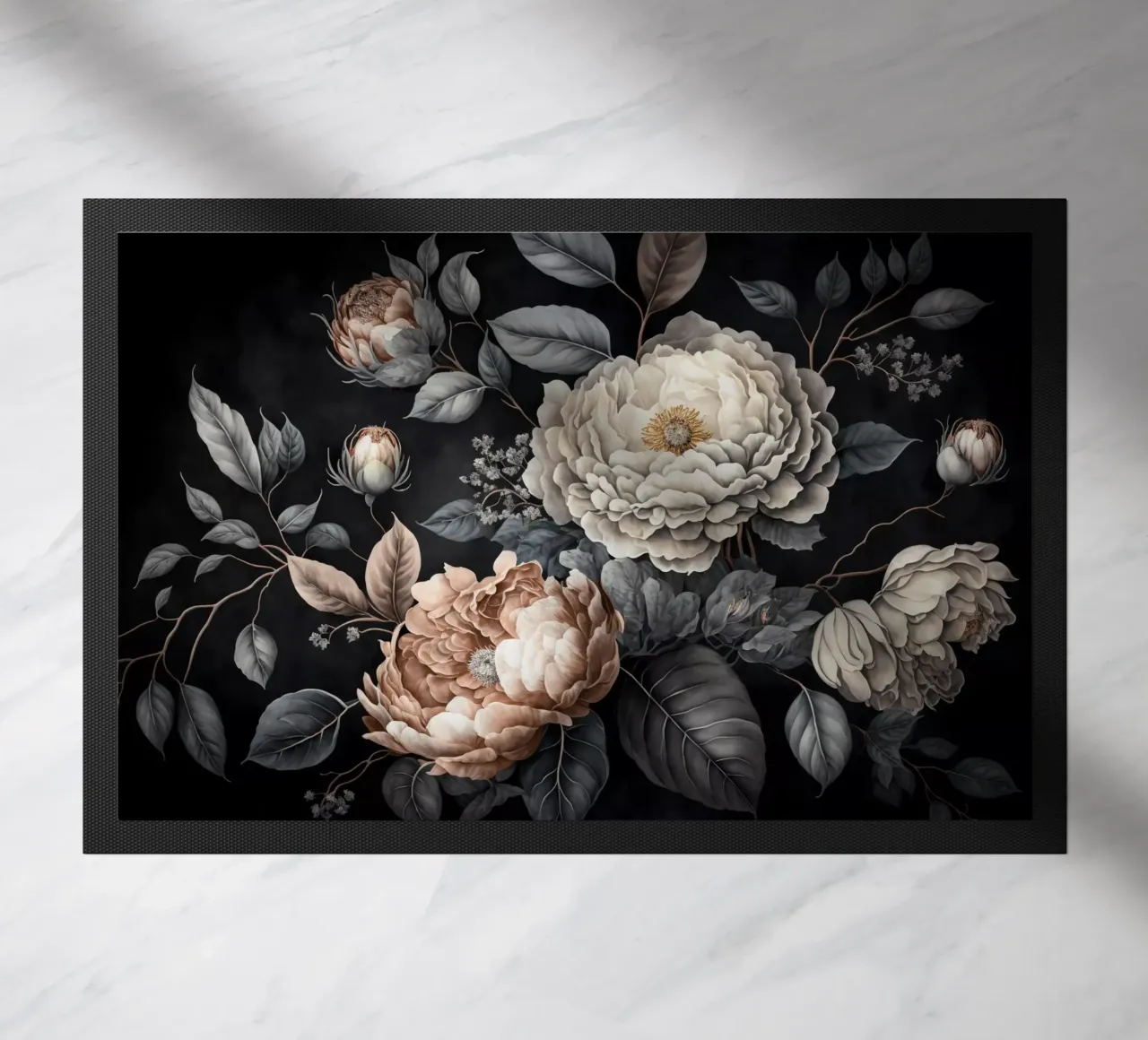 Vibrazioni vittoriane Fiori opulenti zerbino da Andrea Haase Floral Passion