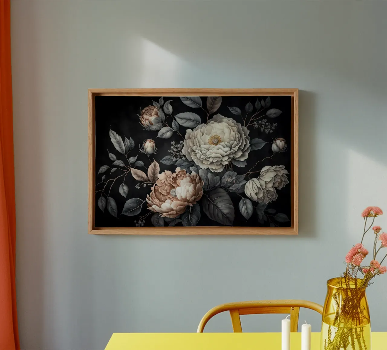 Victorian Vibes Opulent Flowers canvas by Andrea Haase Floral Passion