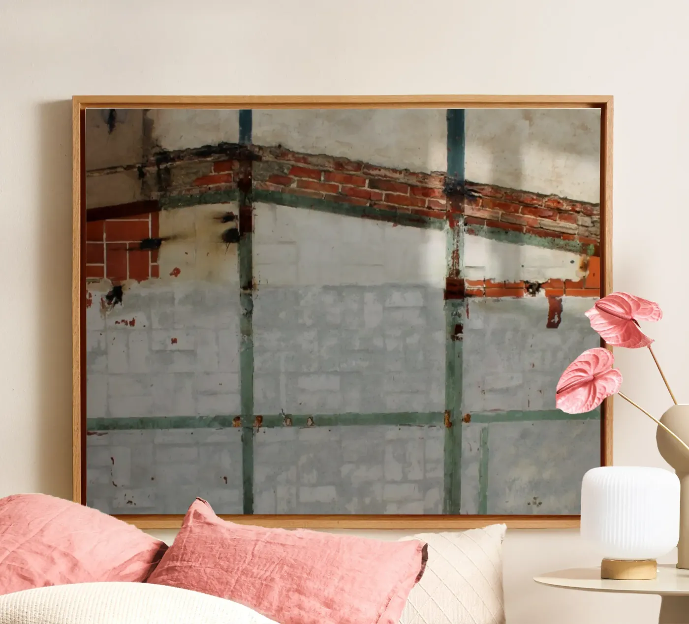 Wall canvas by Lise Ruault