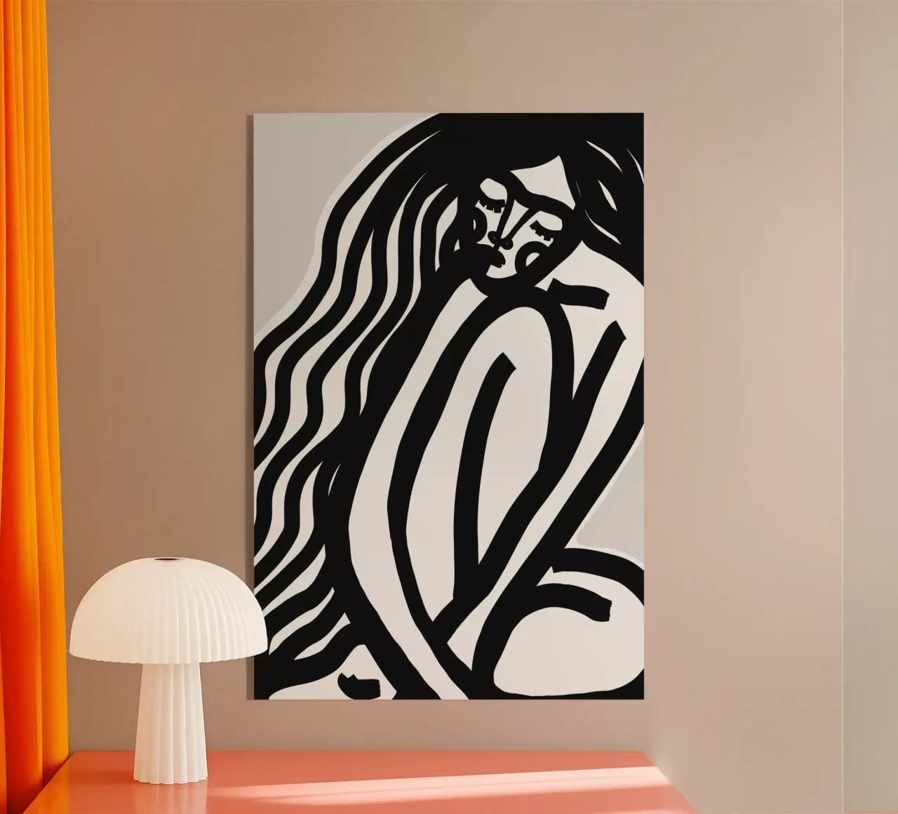 The Silence (black) plexiglass da treechild