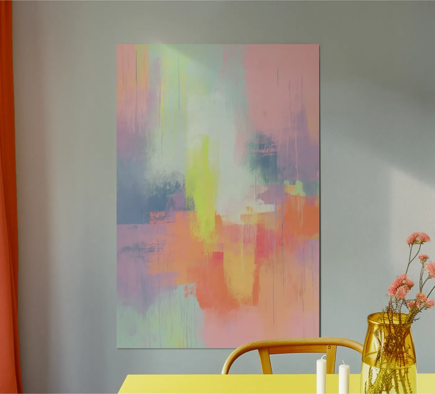 Vertical Aura poster by HUE FLOW