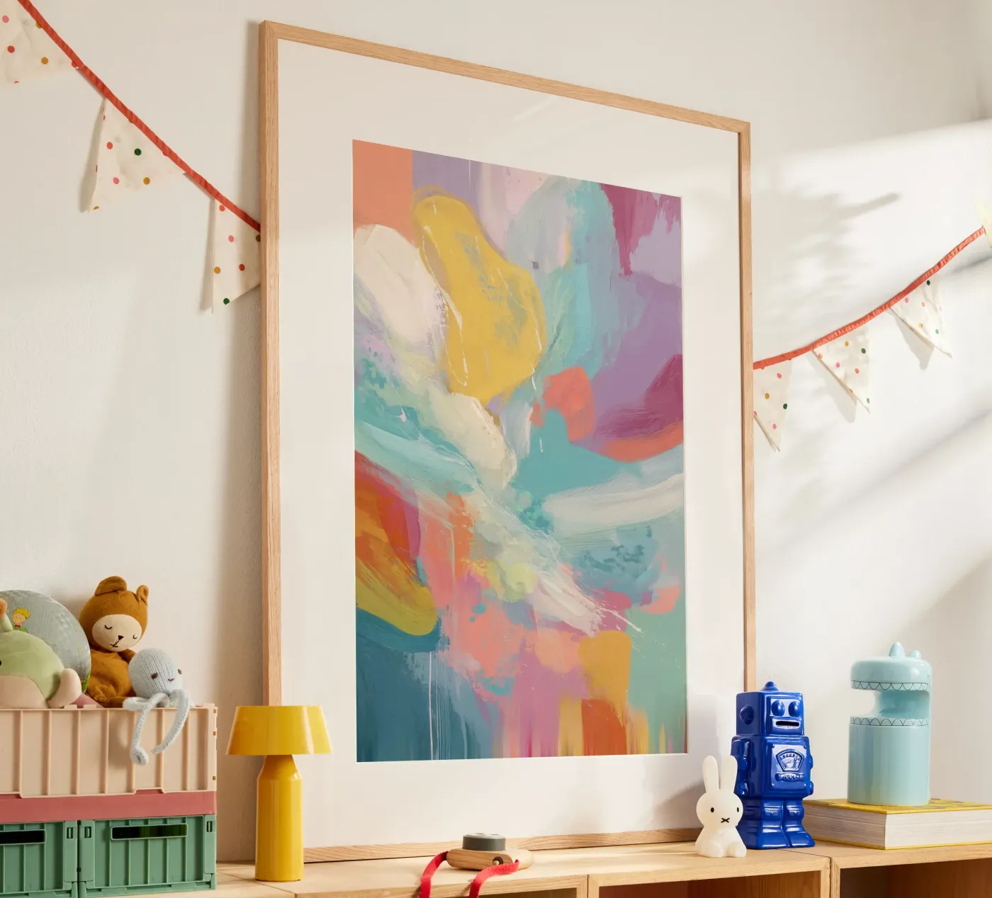 Etherische stroming poster van Bold Type Co.