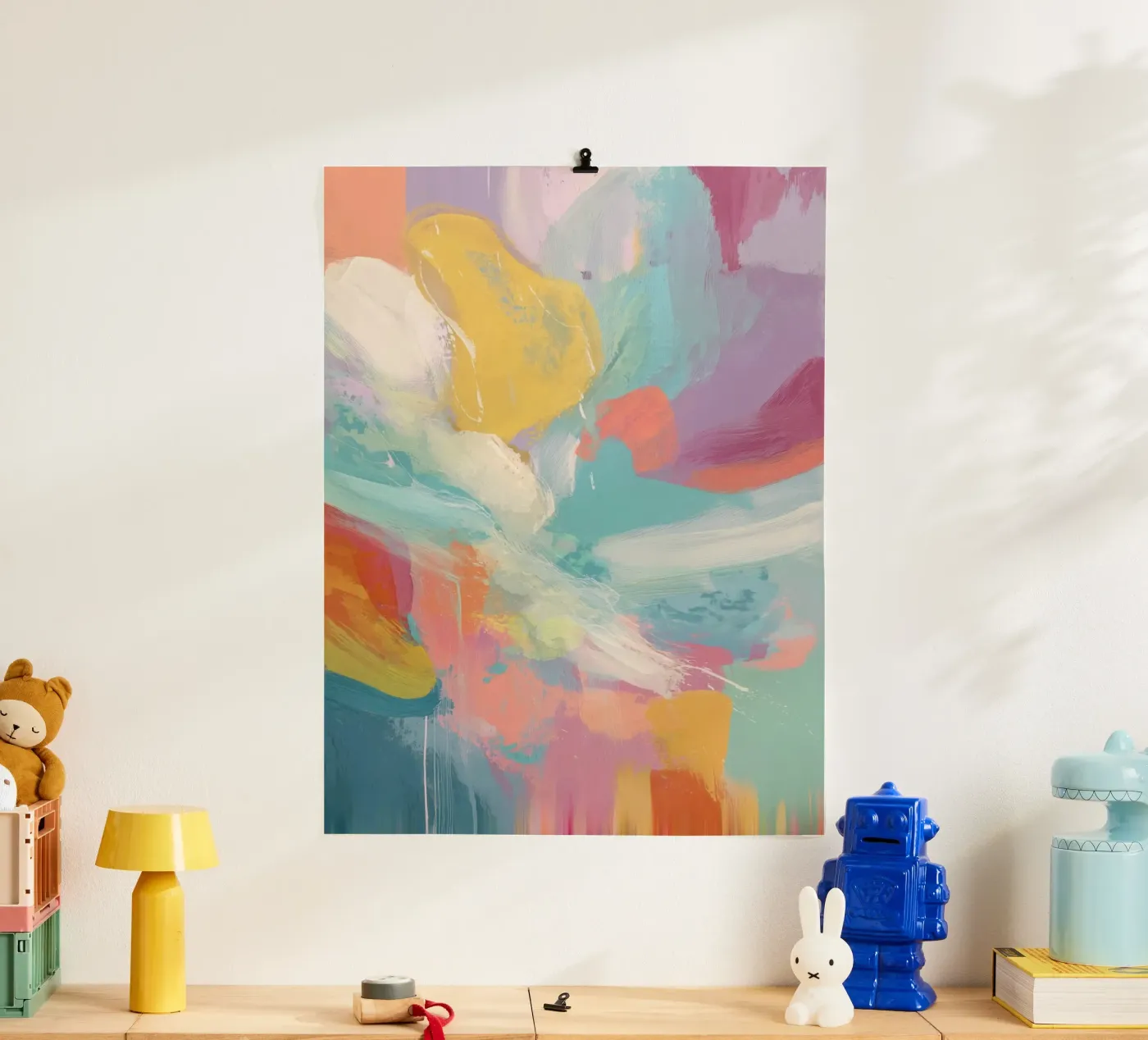 Etherische stroming poster van Bold Type Co.