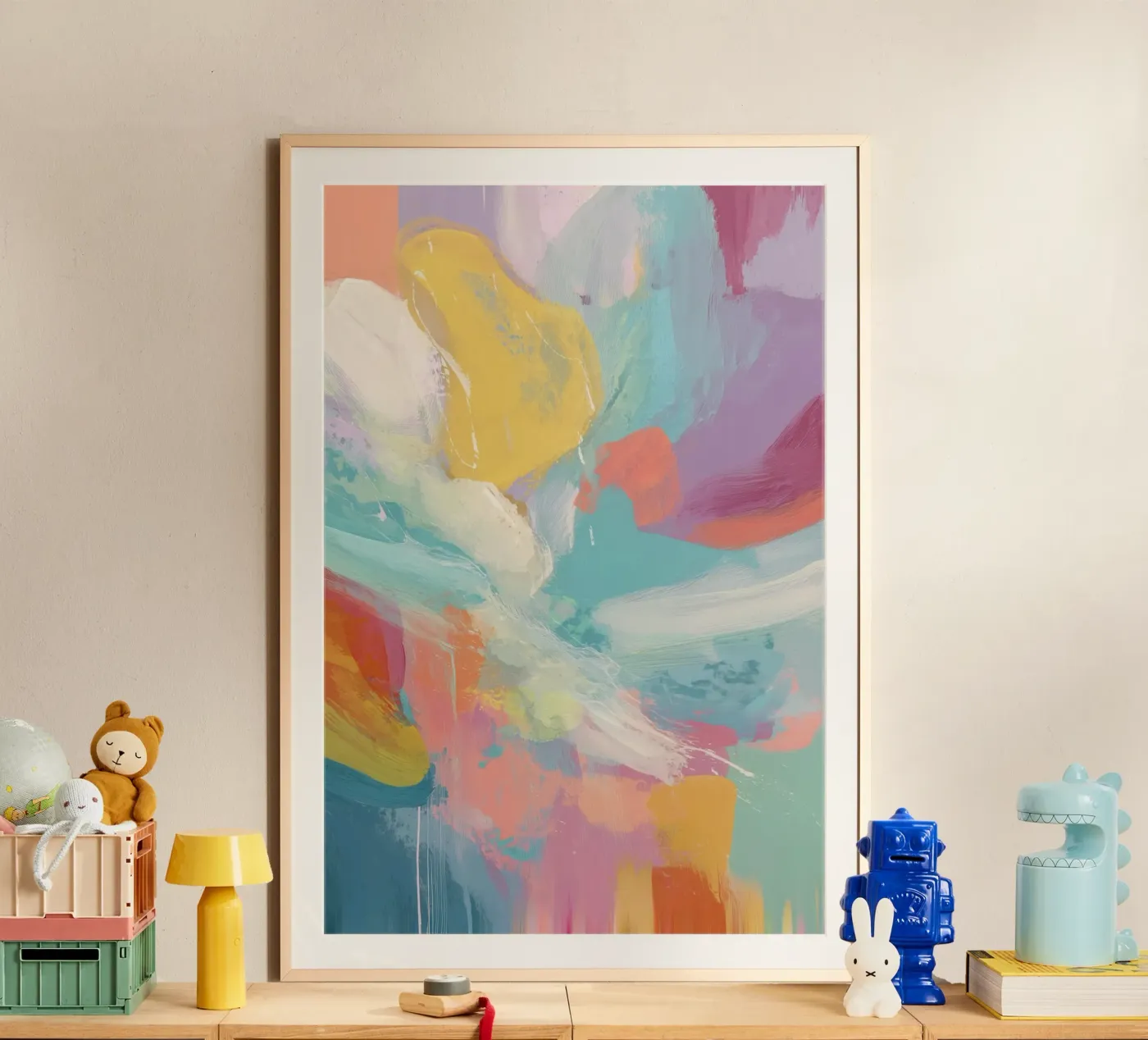 Etherische stroming poster van Bold Type Co.