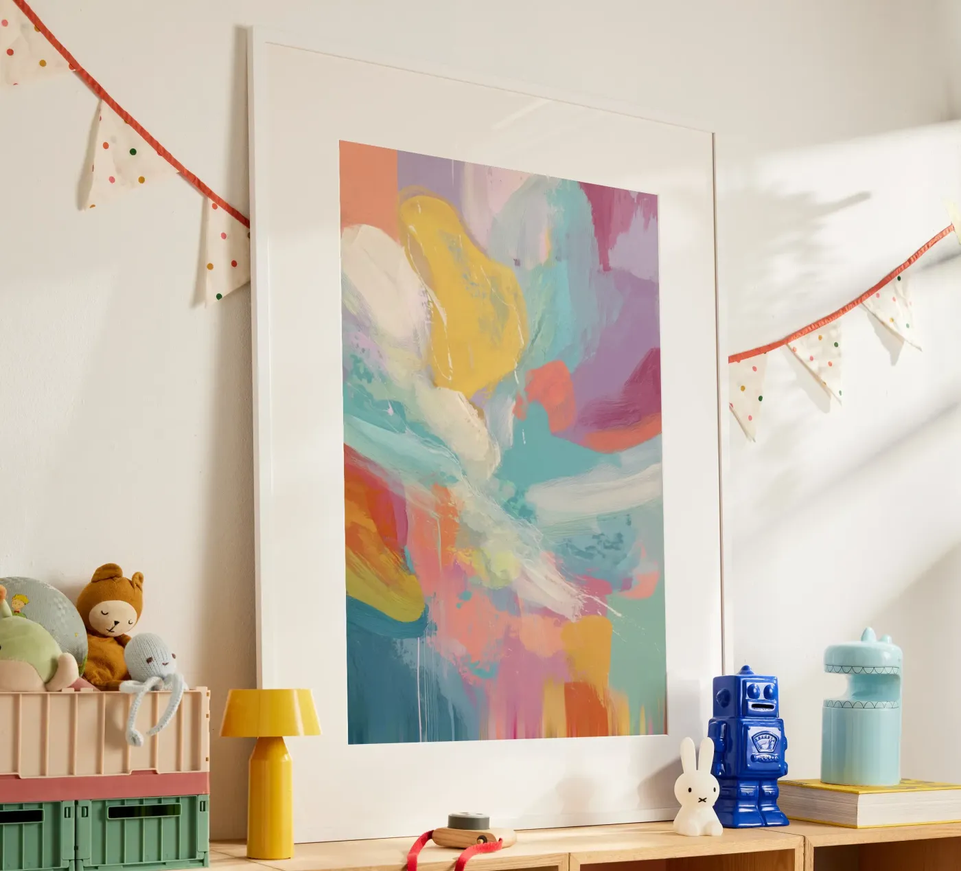 Etherische stroming poster van Bold Type Co.