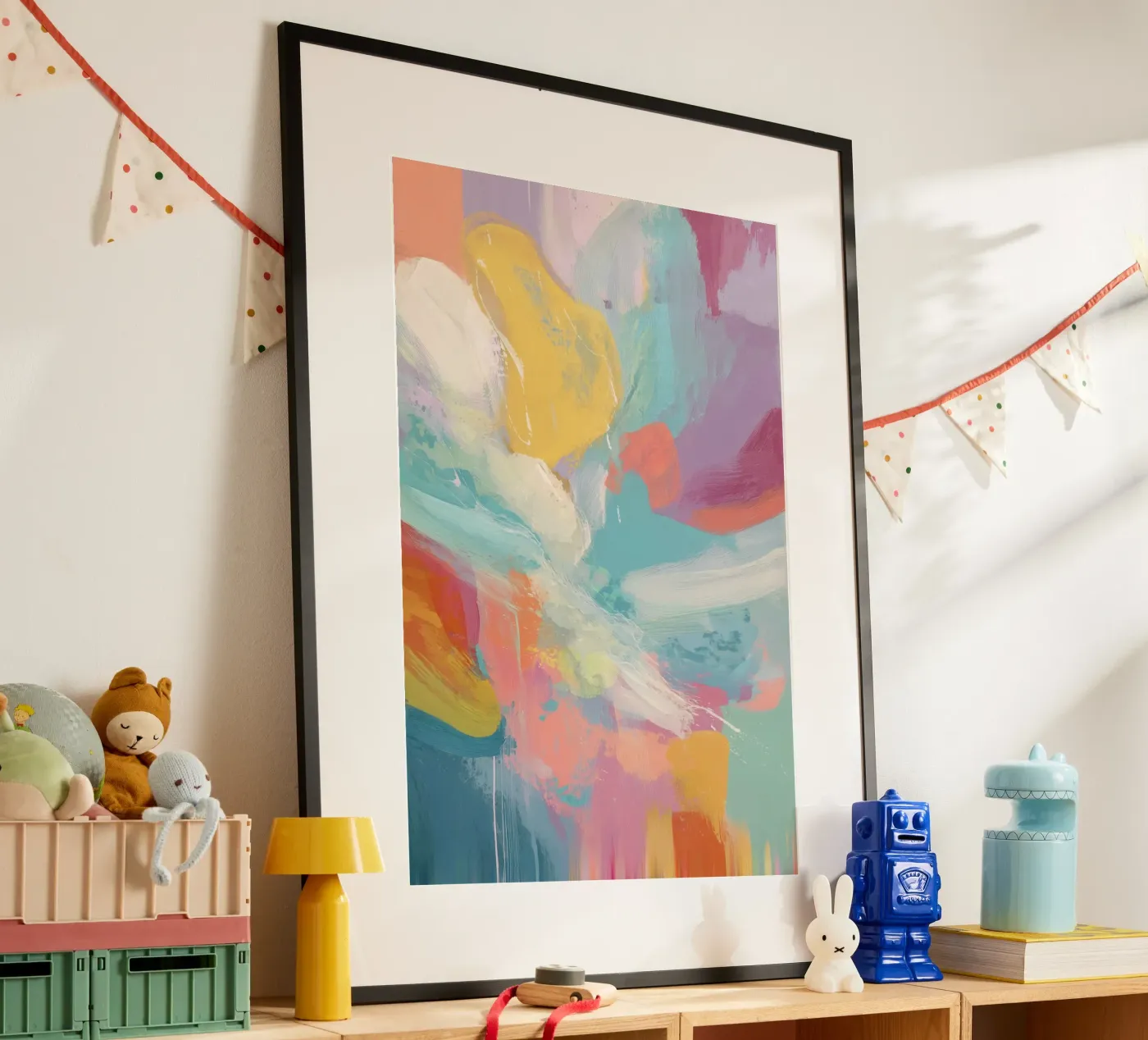 Etherische stroming poster van Bold Type Co.