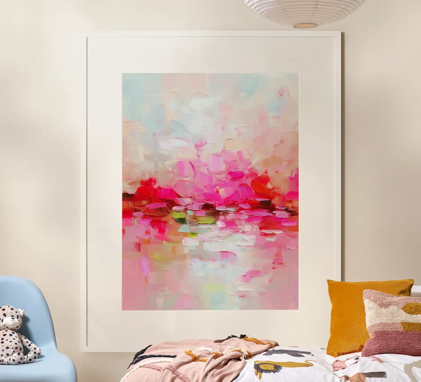 Blush Horizon Reflection poster by lieblu