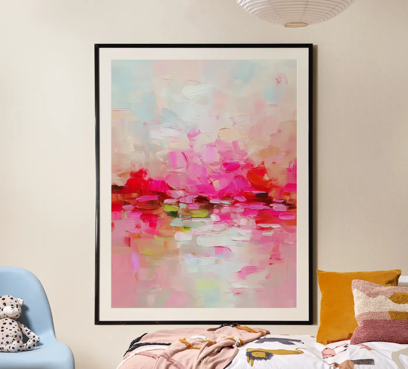 Blush Horizon Reflection poster by lieblu