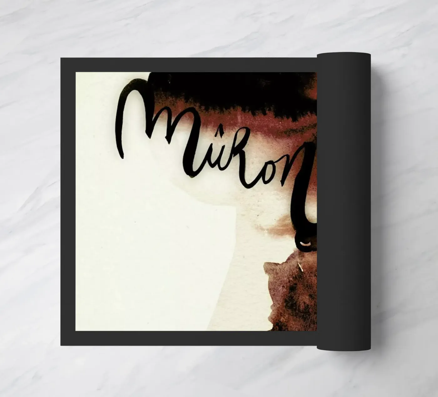 Mûron doormat by Ekaterina Koroleva