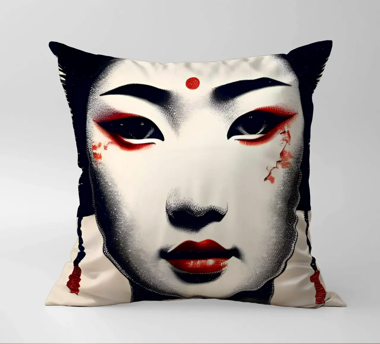Geisha 3 cuscino da Rezh creations