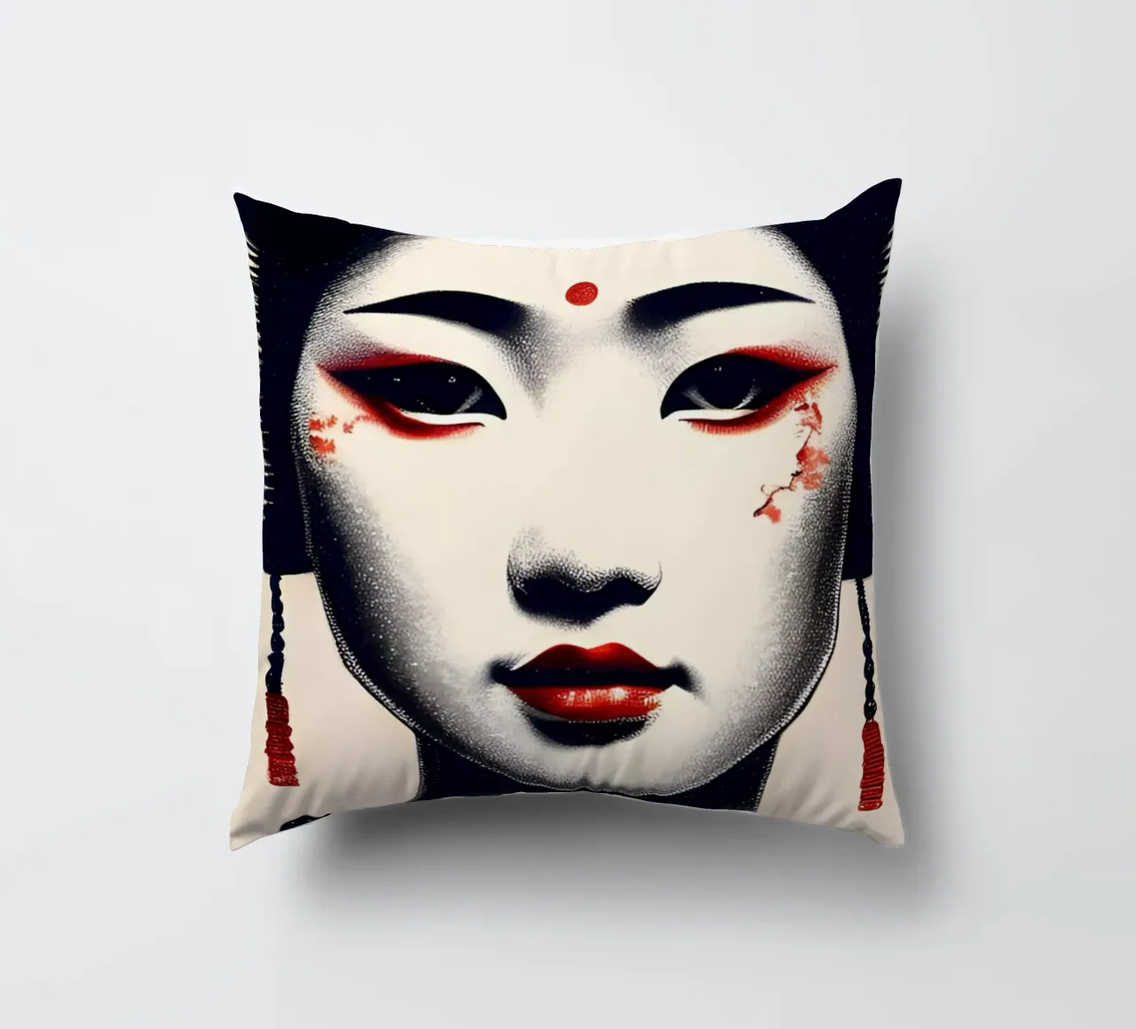 Geisha 3 cuscino da Rezh creations