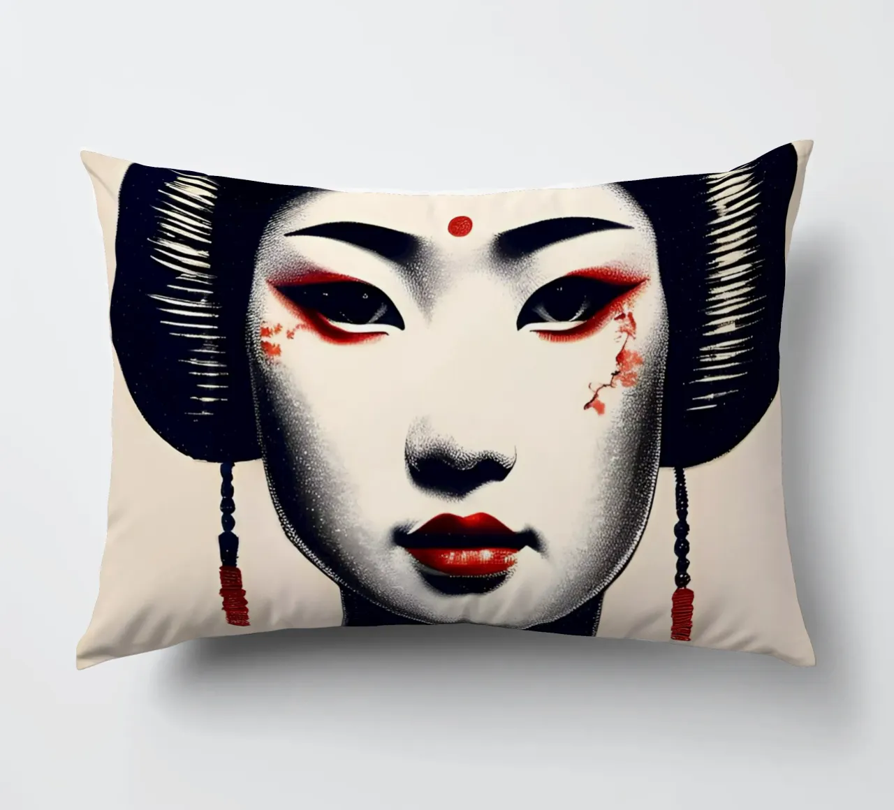 Geisha 3 cuscino da Rezh creations