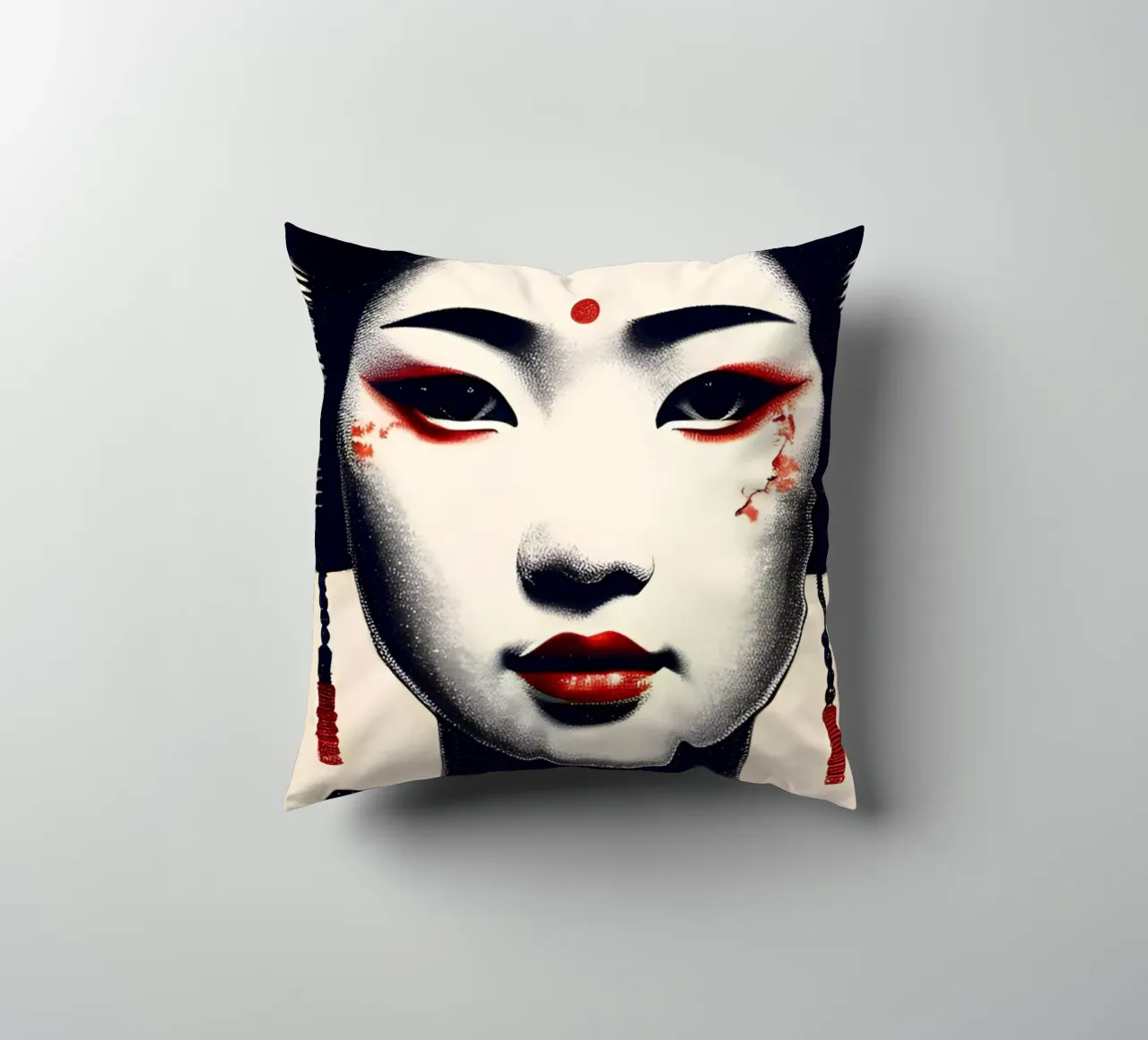 Geisha 3 cuscino da Rezh creations