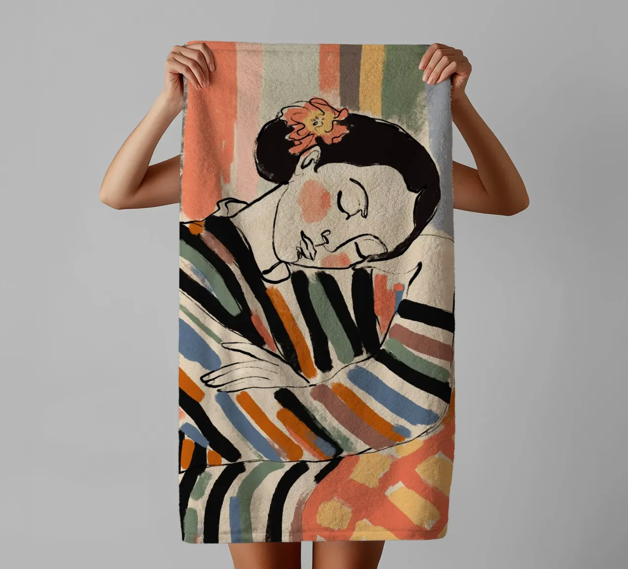 A Short Nap asciugamano da bagno da treechild