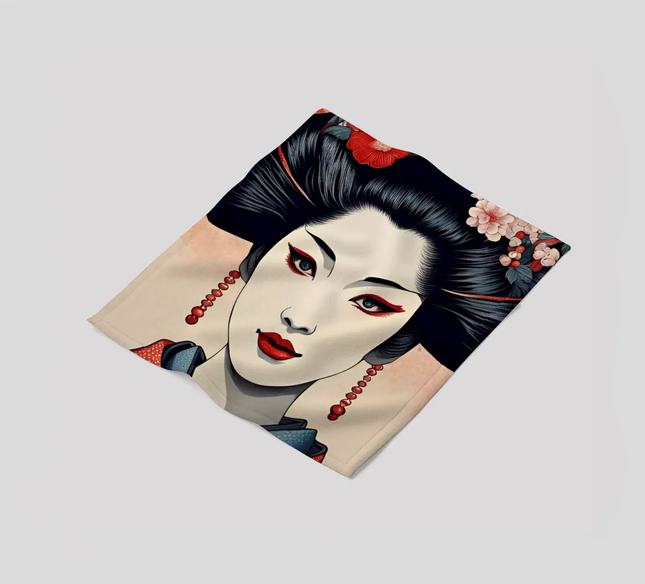 Geisha 4 coperta in pile da Rezh creations