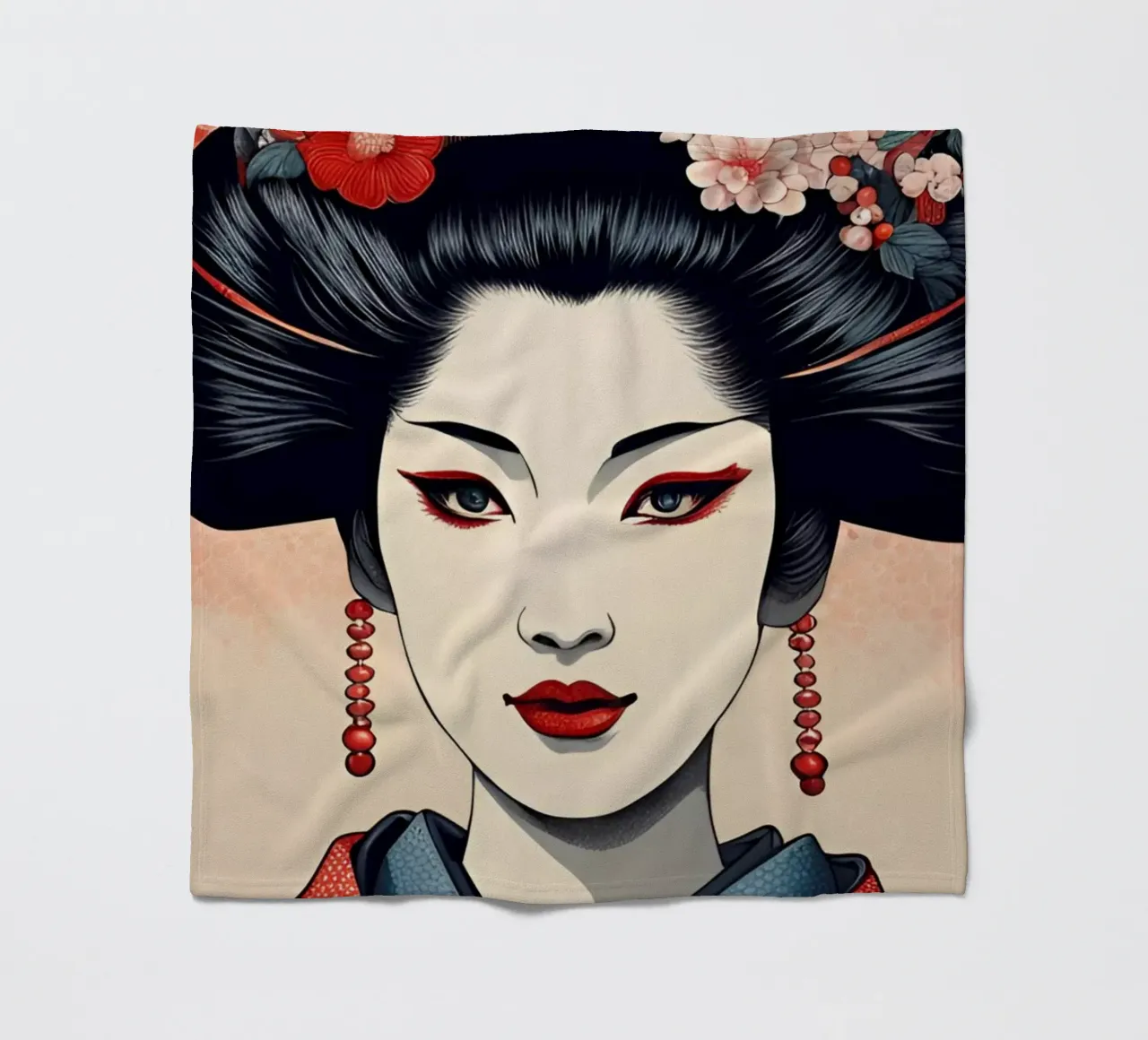 Geisha 4 coperta in pile da Rezh creations