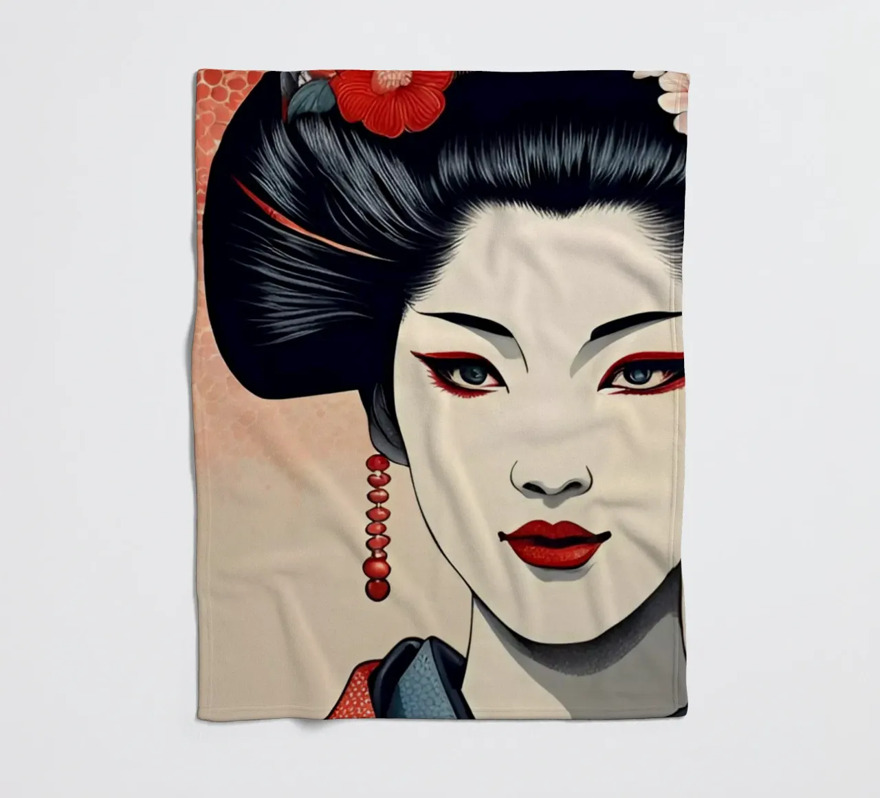 Geisha 4 coperta in pile da Rezh creations