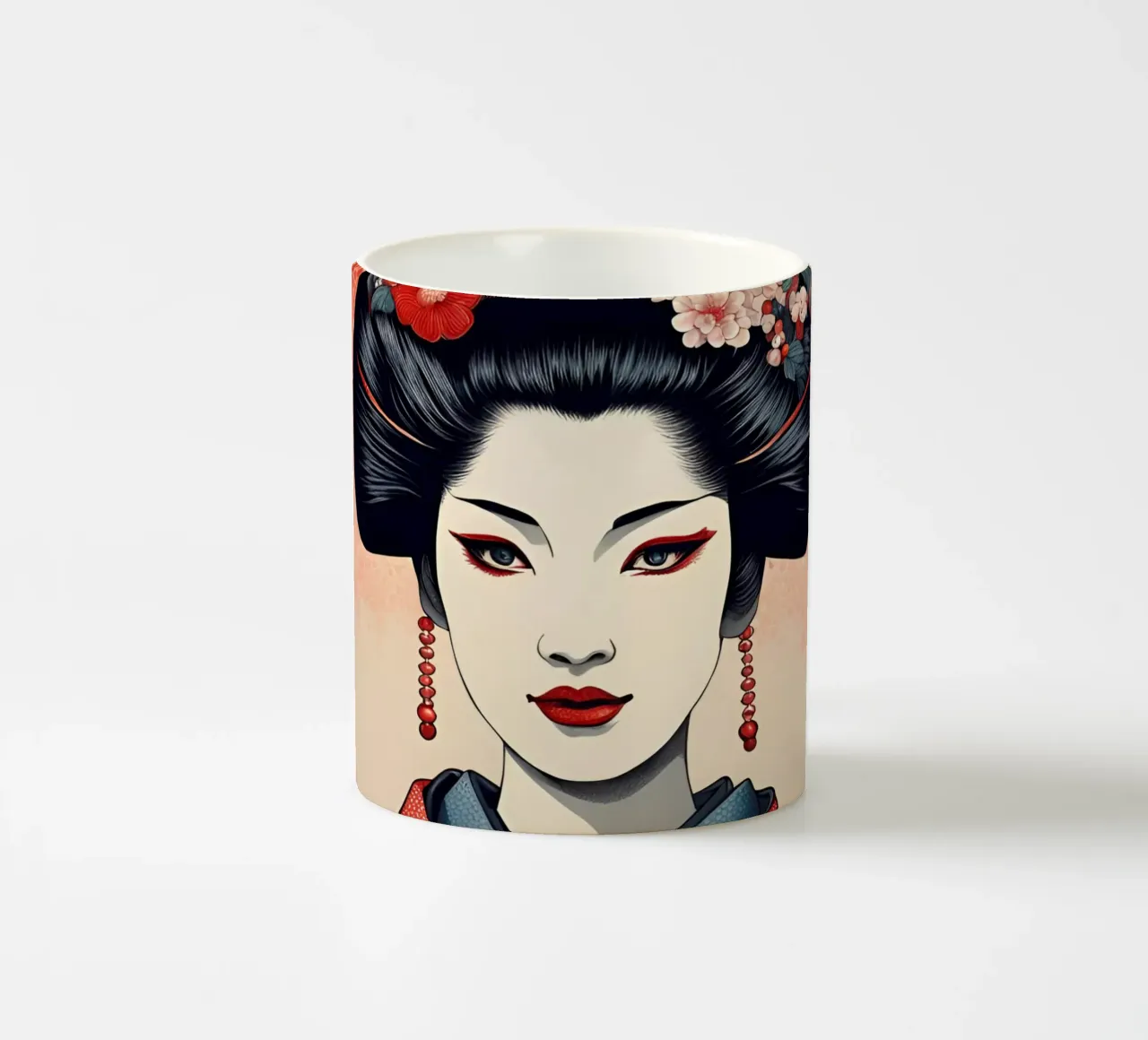 Geisha 4 tazza in ceramica da Rezh creations