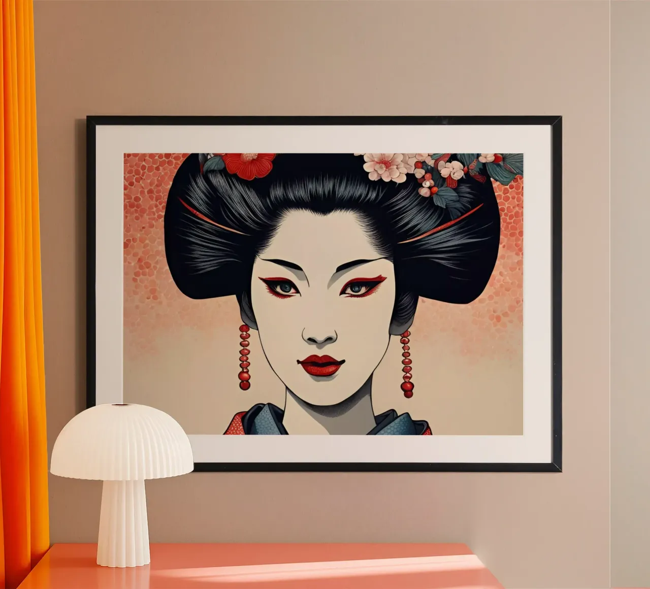 Geisha 4 carta hahnemühle da Rezh creations