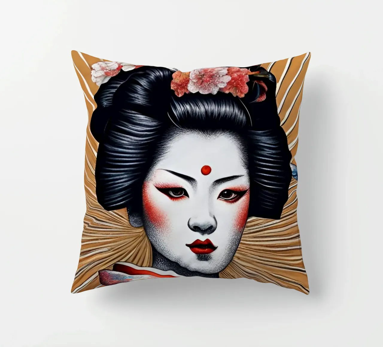 Geisha 5 cuscino da Rezh creations