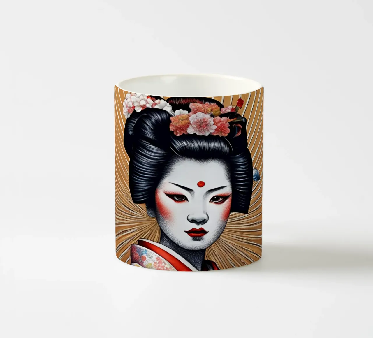 Geisha 5 tazza in ceramica da Rezh creations