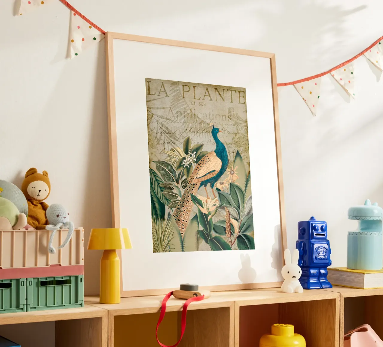 Giardino Nostalgico Peafowls poster da Andrea Haase Vintage World