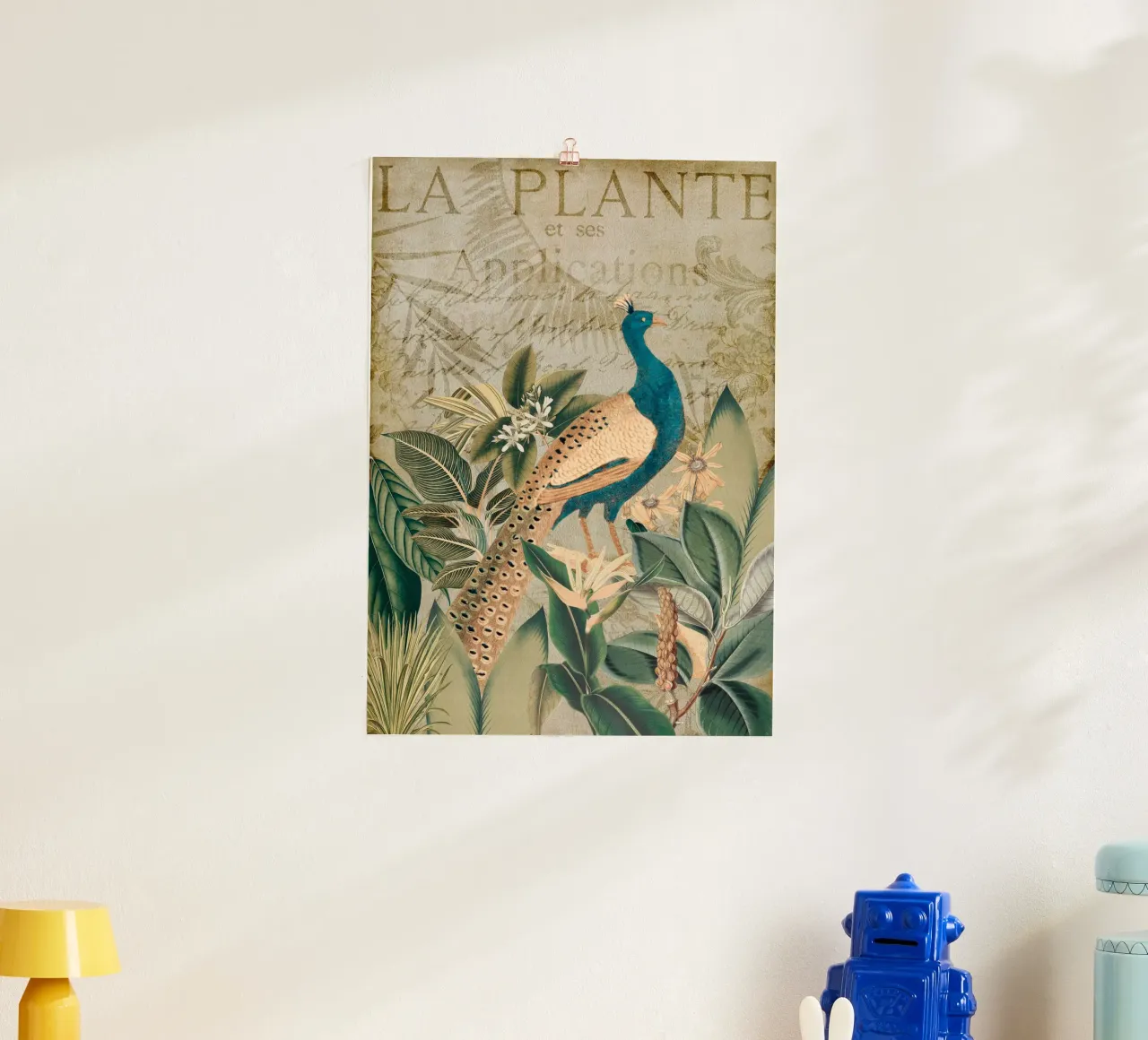 Giardino Nostalgico Peafowls poster da Andrea Haase Vintage World