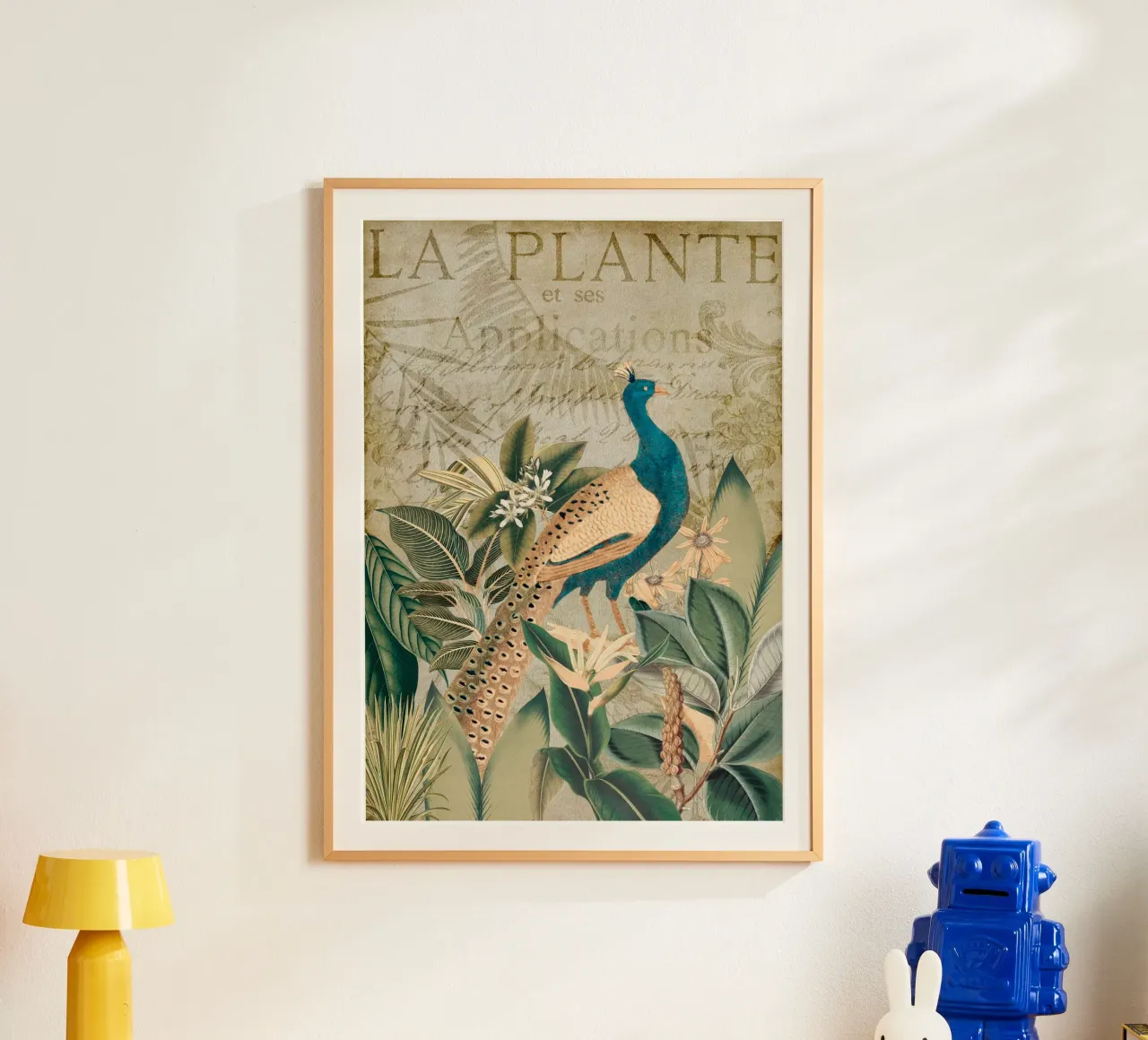 Giardino Nostalgico Peafowls poster da Andrea Haase Vintage World