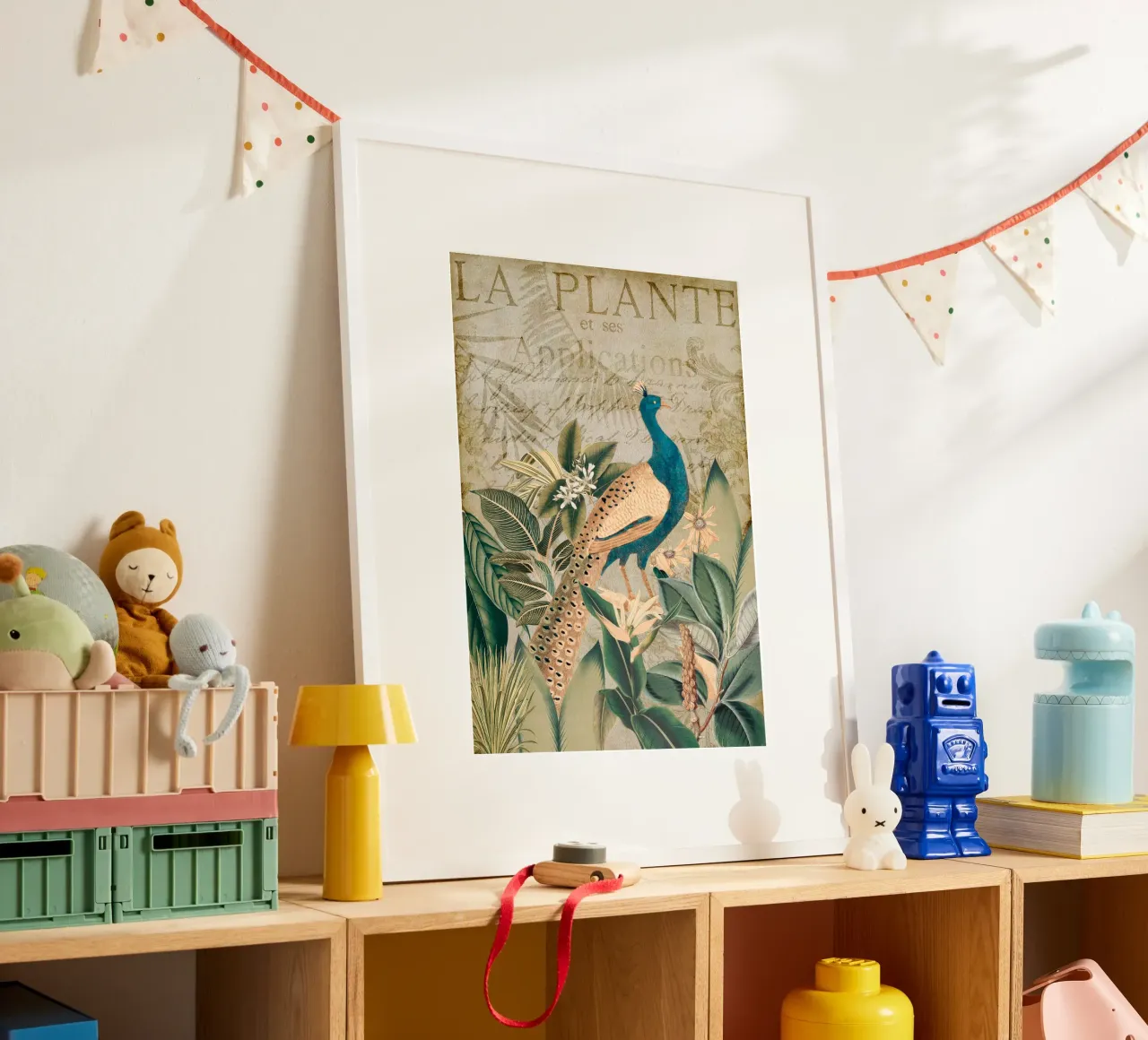 Giardino Nostalgico Peafowls poster da Andrea Haase Vintage World