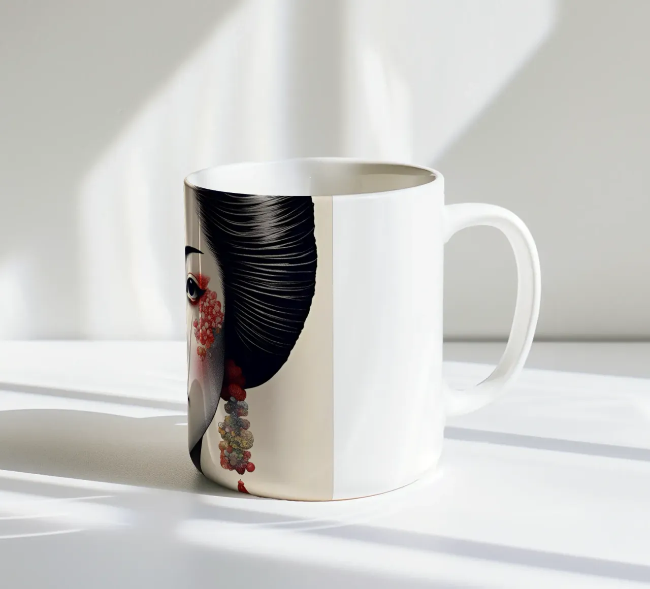 Geisha 6 tazza in ceramica da Rezh creations