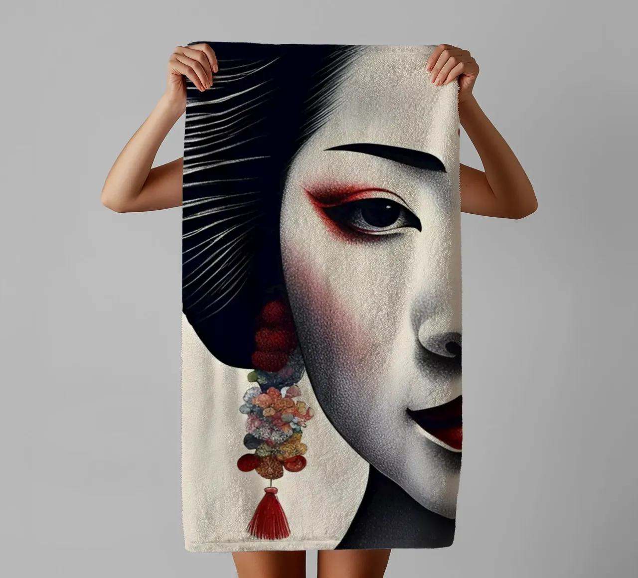 Geisha 6 asciugamano da bagno da Rezh creations