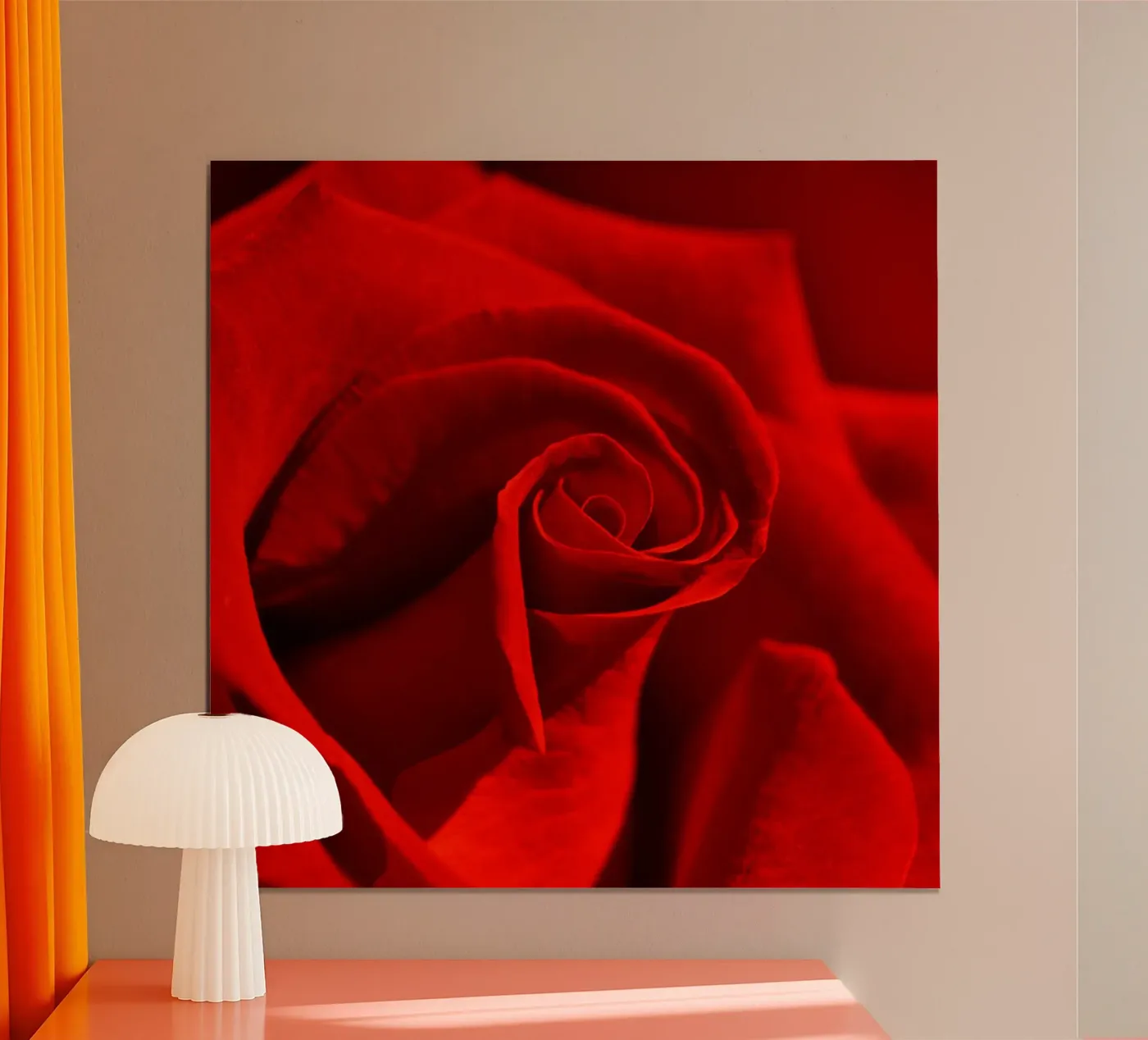 Rosa rossa poster da Atteloi