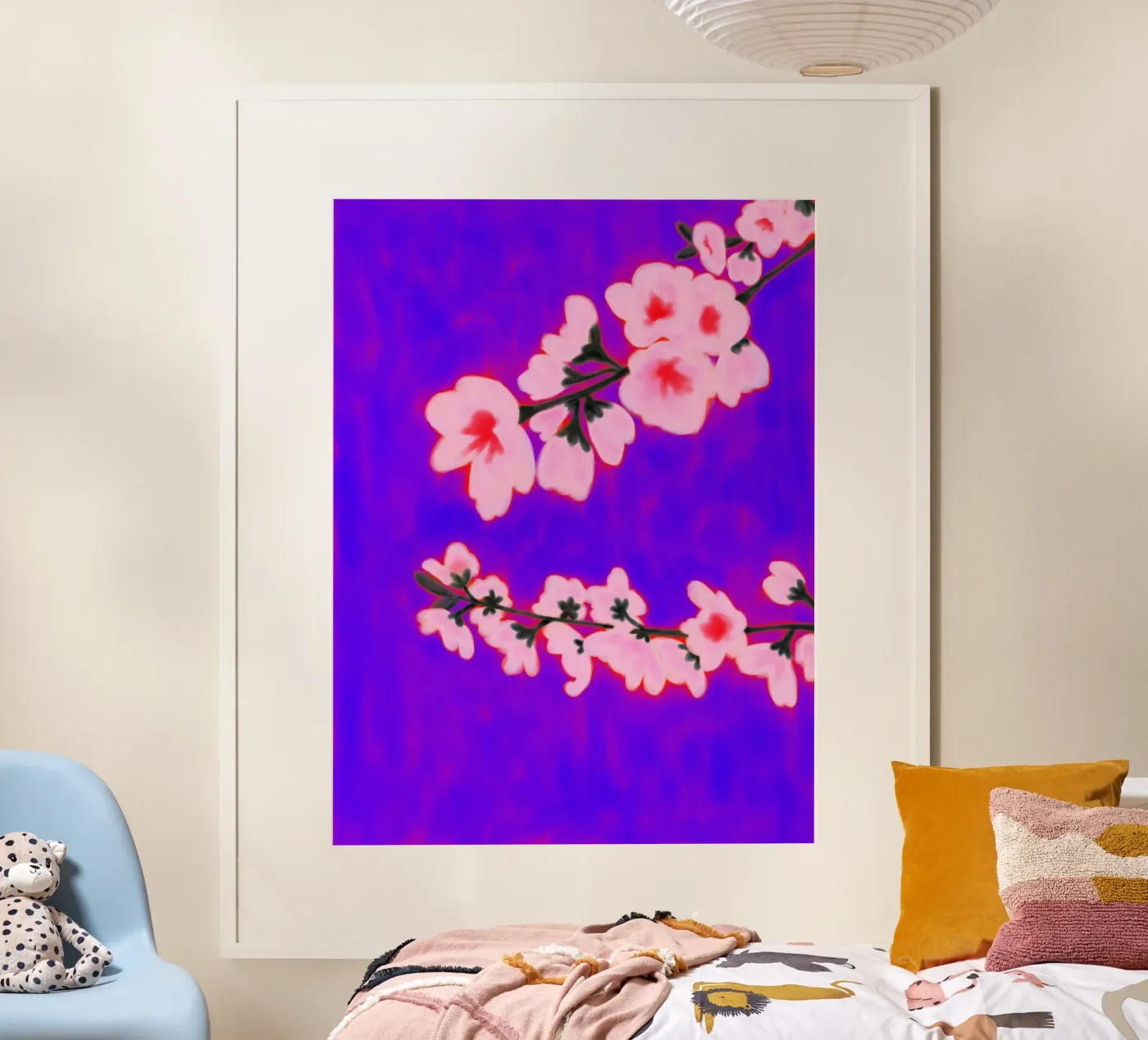 Cherry Blossom poster da LAUSEMIA DESIGN STUDIO
