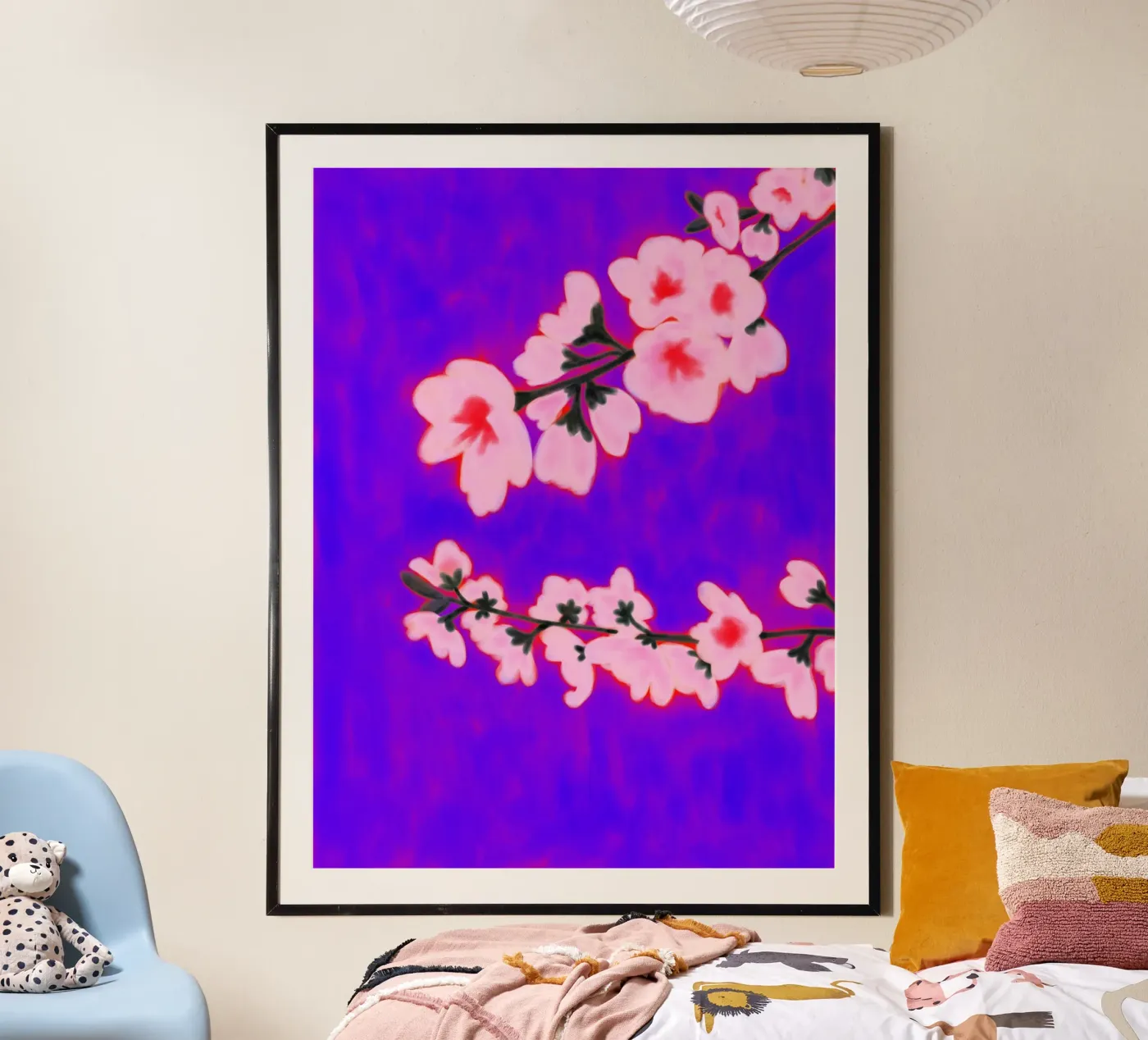 Cherry Blossom poster da LAUSEMIA DESIGN STUDIO