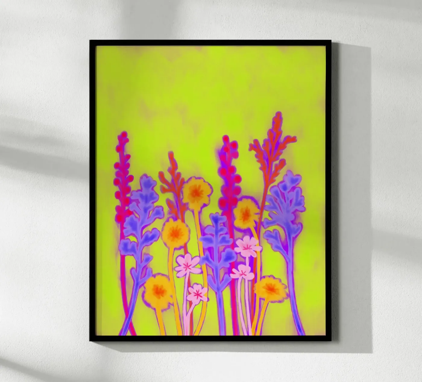 Wildflowers poster da LAUSEMIA DESIGN STUDIO