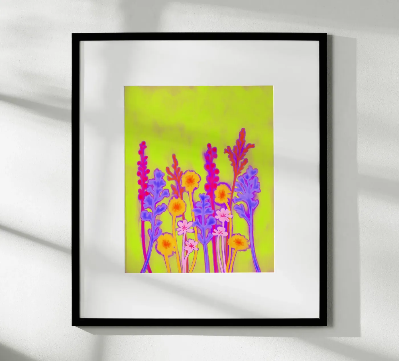 Wildflowers poster da LAUSEMIA DESIGN STUDIO
