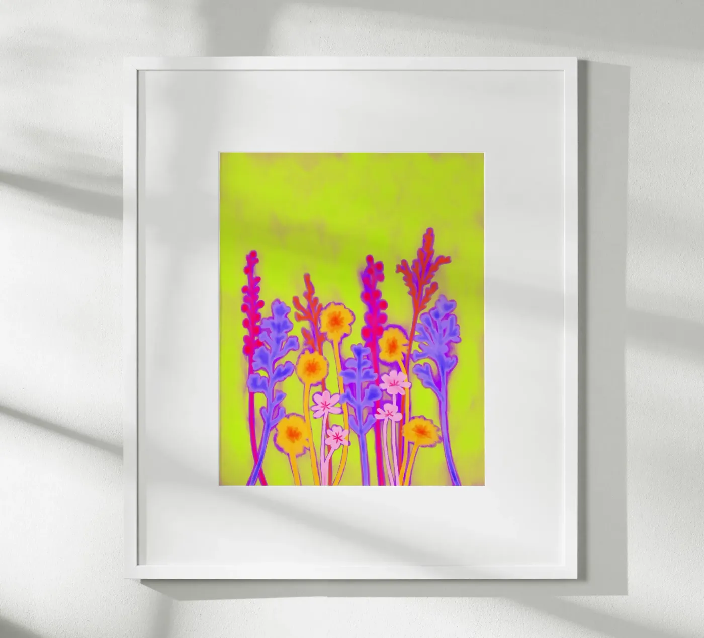 Wildflowers poster da LAUSEMIA DESIGN STUDIO
