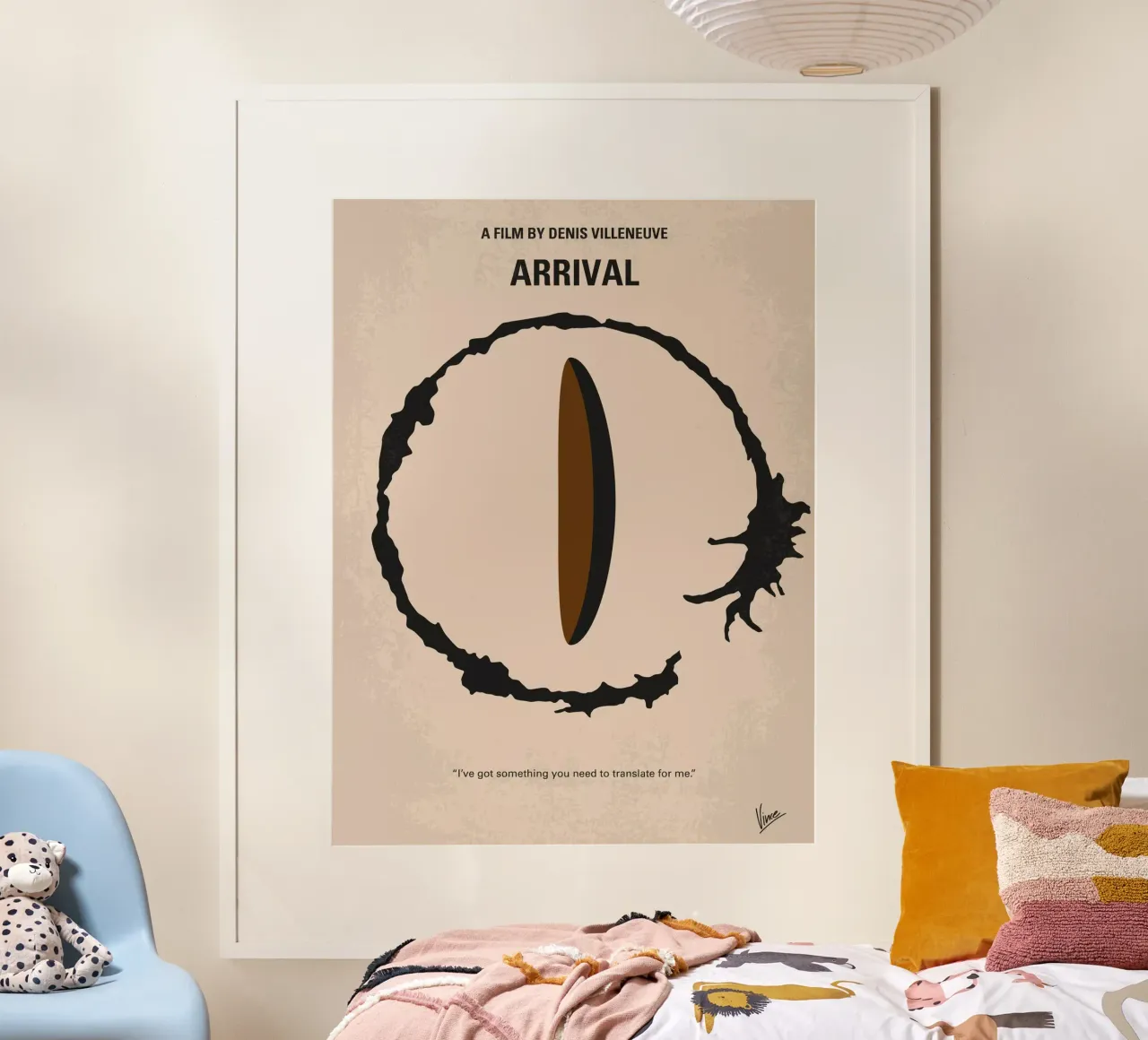 No735 My Arrival minimal movie poster poster da Chungkong