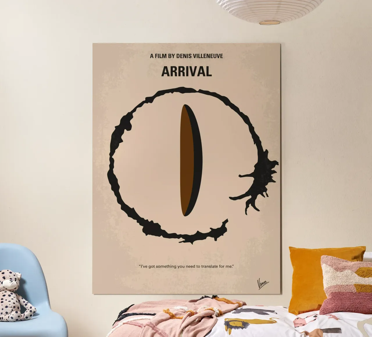 No735 My Arrival minimal movie poster poster da Chungkong