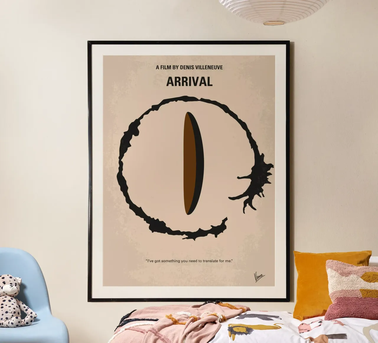 No735 My Arrival minimal movie poster poster da Chungkong