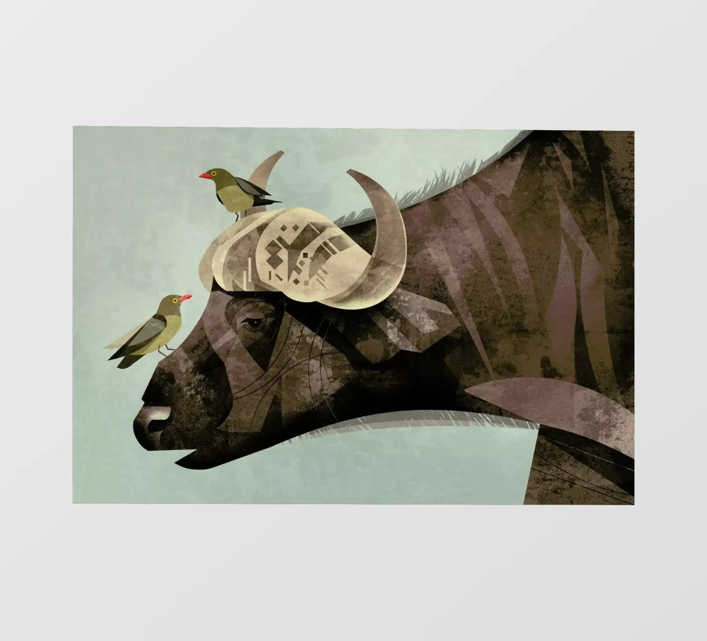 Buffalo pellicola backlit da Dieter Braun