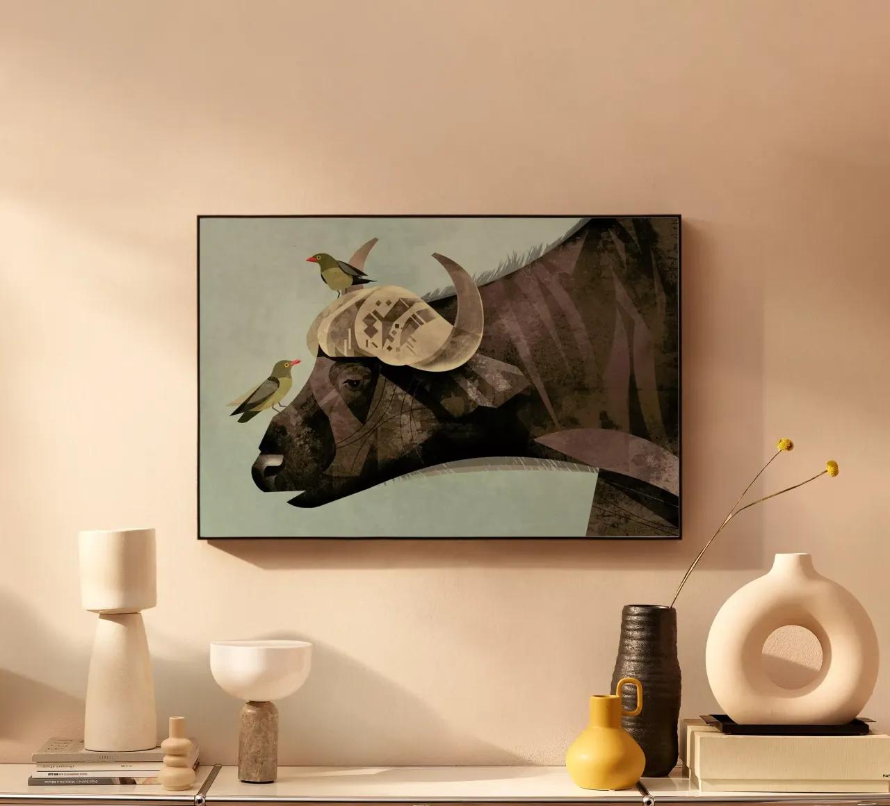 Buffalo forex plate by Dieter Braun
