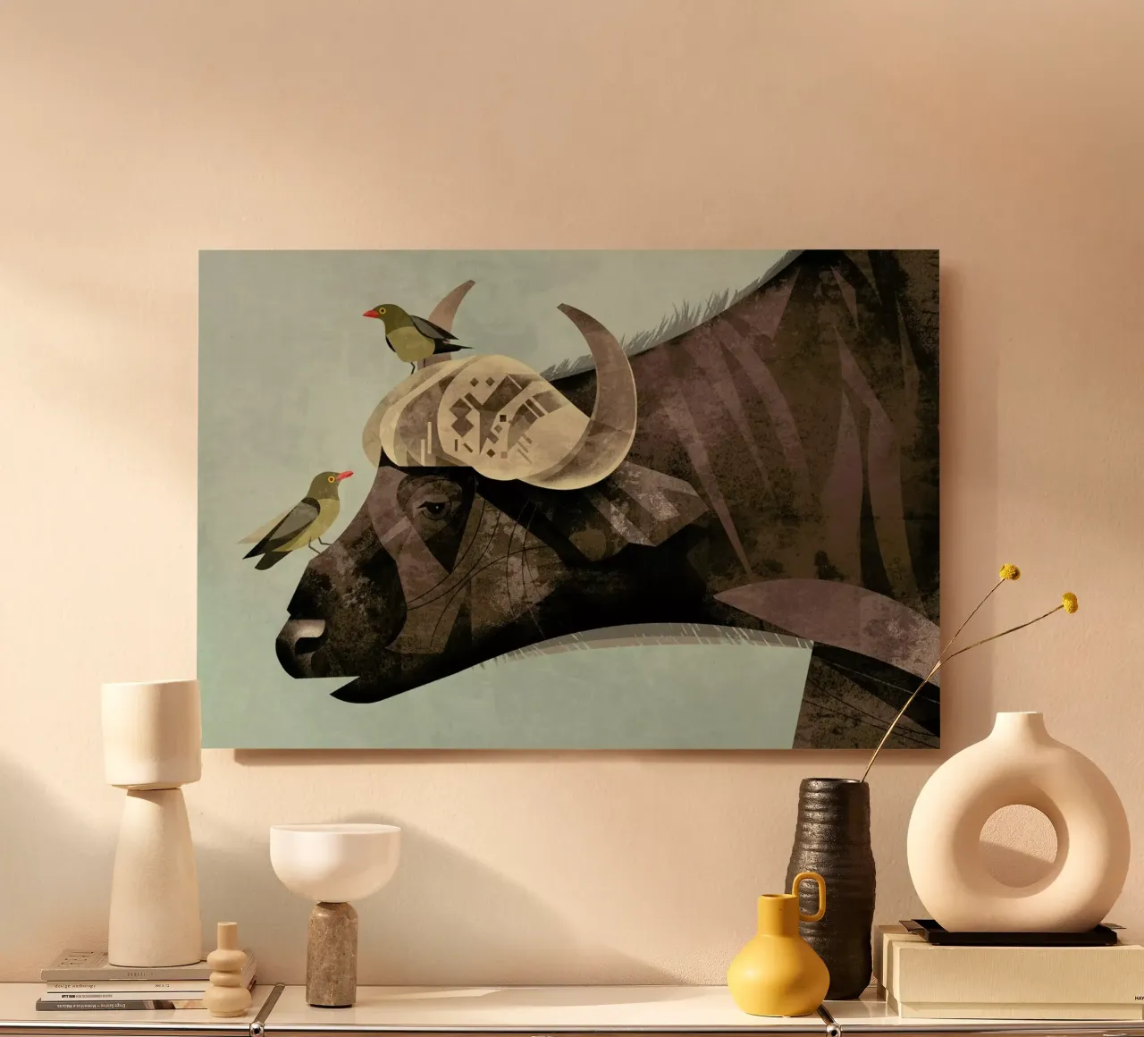 Buffalo forex plate by Dieter Braun