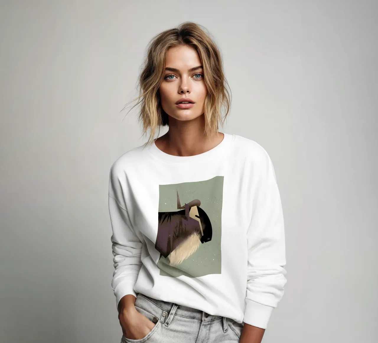 Wildebeast sweatshirt by Dieter Braun