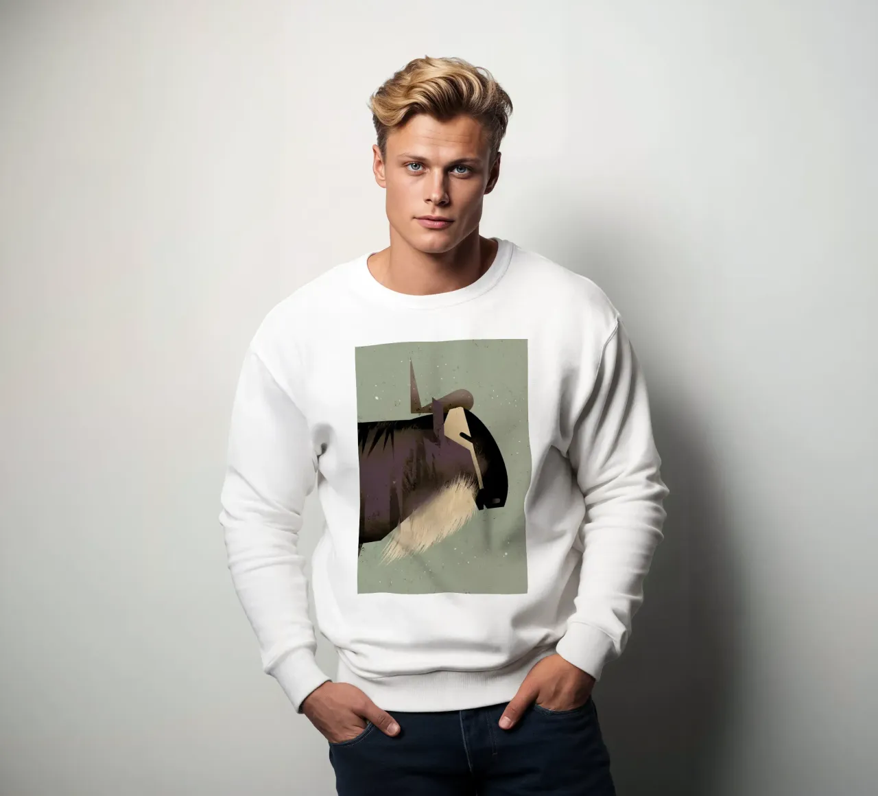 Wildebeast sweatshirt by Dieter Braun