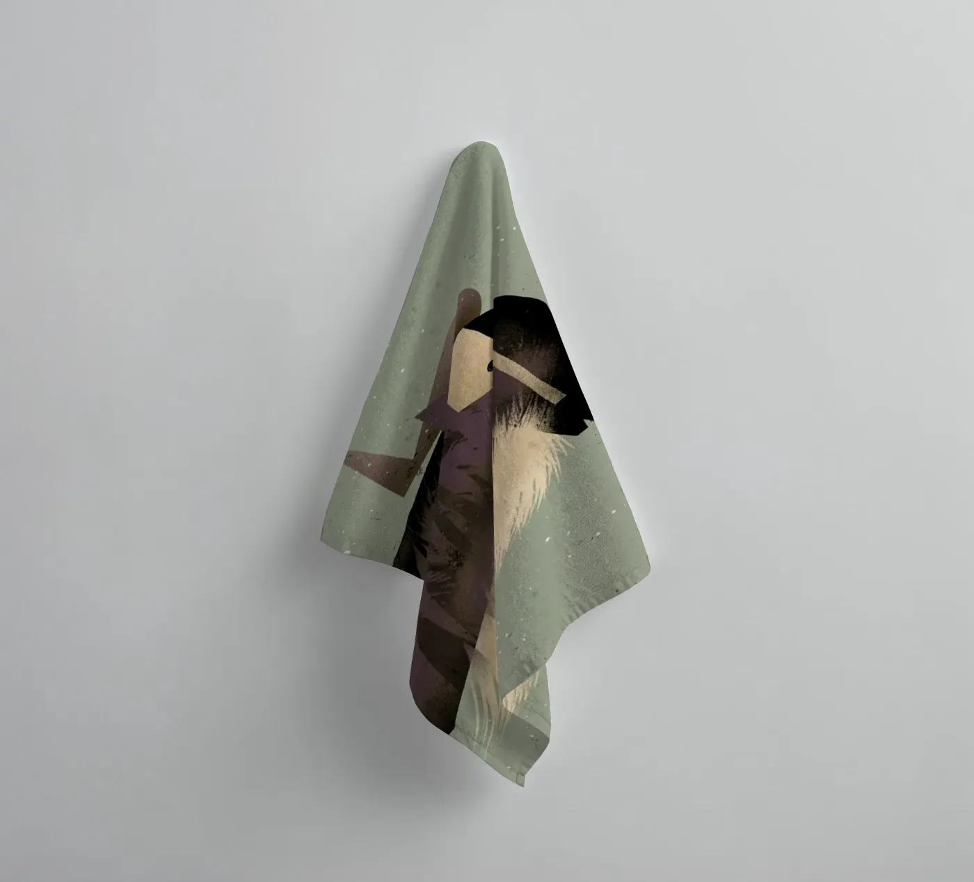 Wildebeast badhanddoek van Dieter Braun