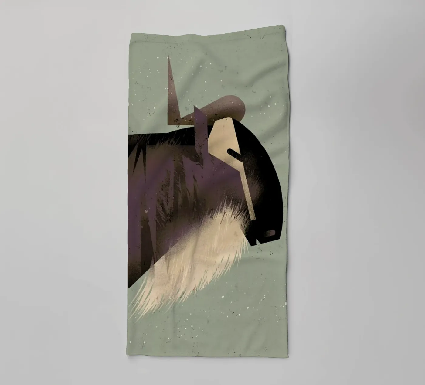 Wildebeast badhanddoek van Dieter Braun